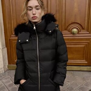 NWT Zara down coat